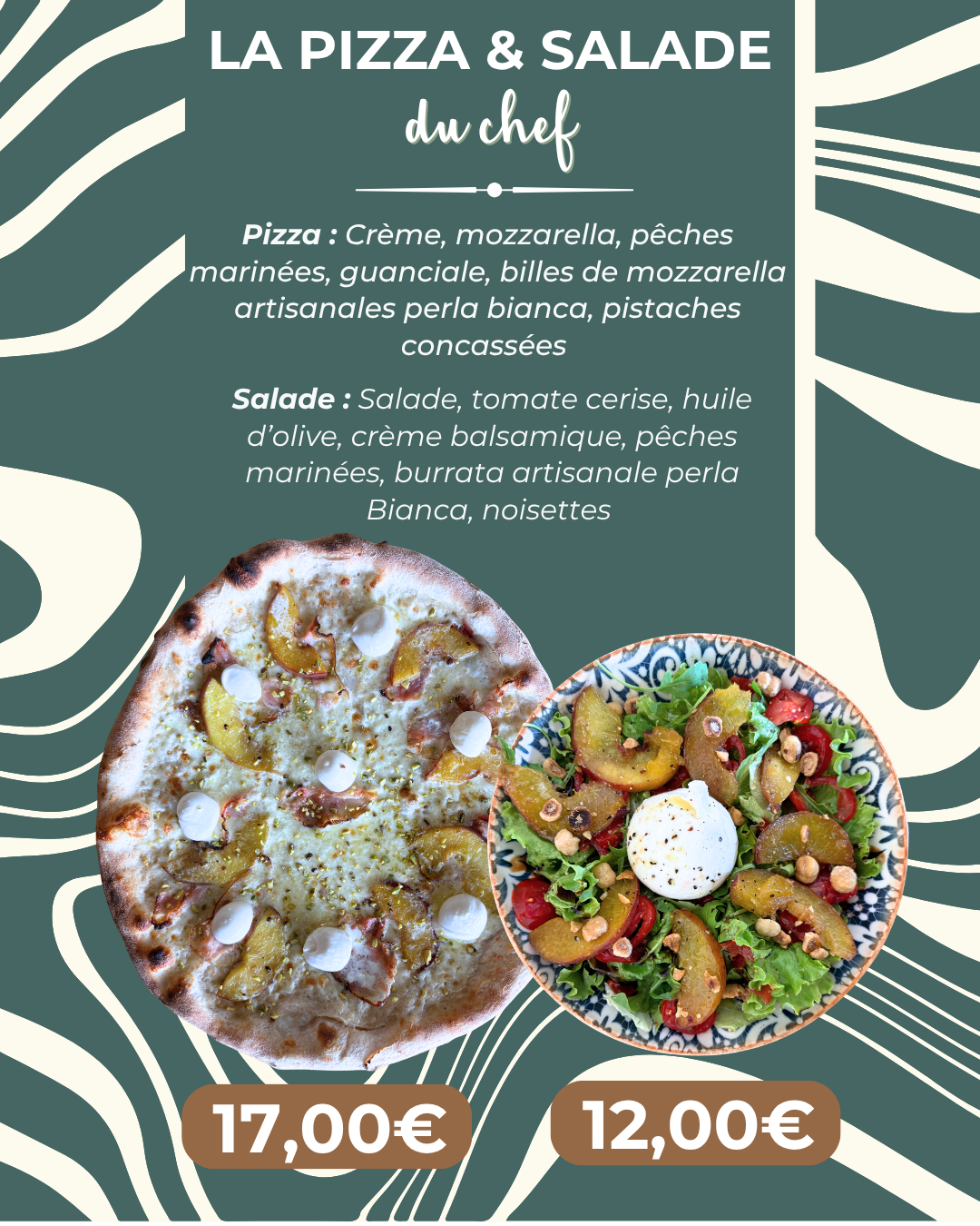 Pizza du chef de Mamamia le Crès d'Août