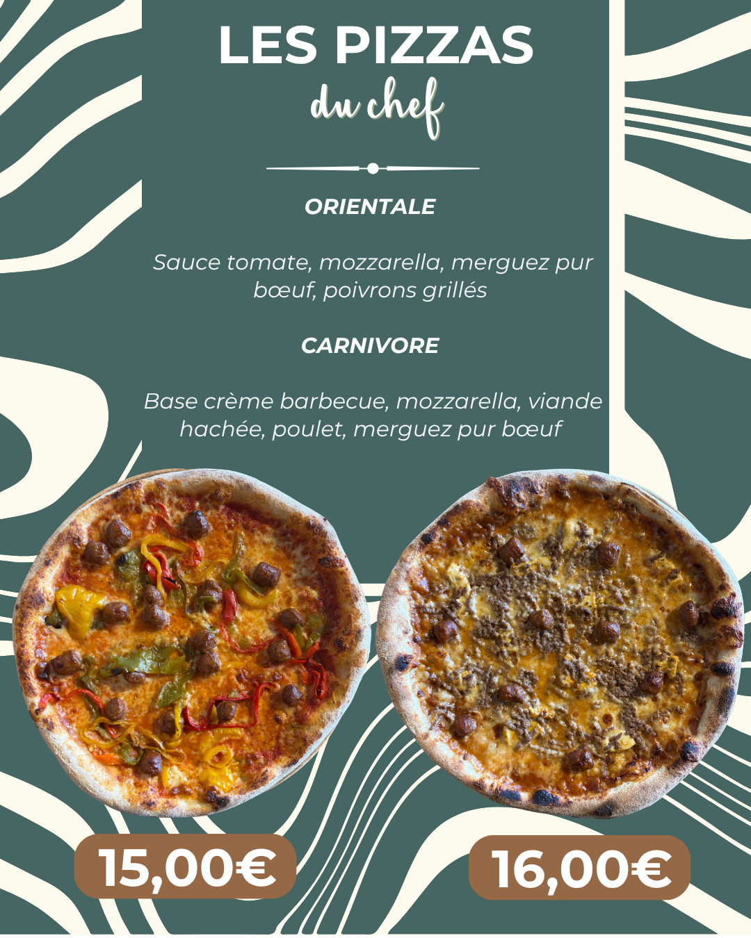 Pizzas du moment Septembre à Mamamia Le Crès